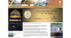 Desktop Screenshot of luxuryhotelsofturkey.com